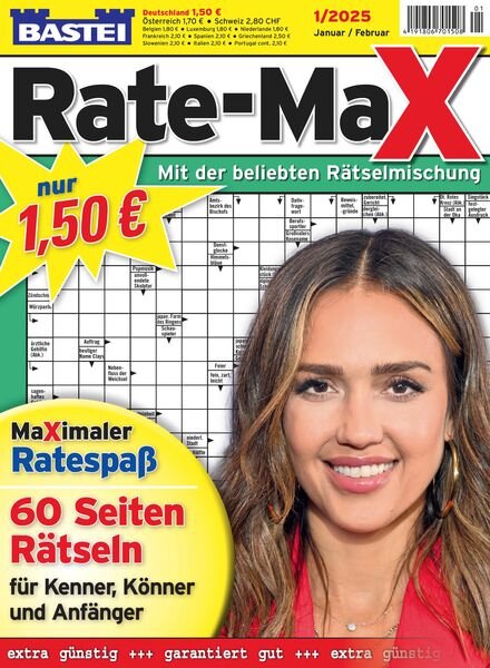 Bastei Rate-Max – Januar 2025 Cover