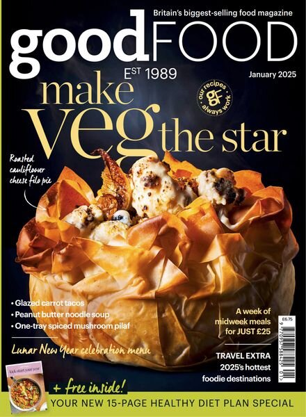BBC Good Food UK – January 2025 Cover