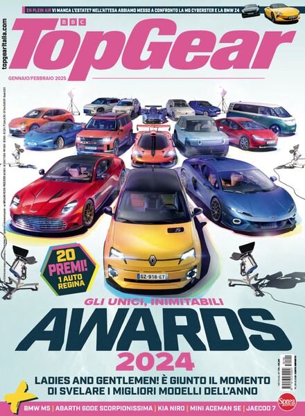 BBC Top Gear Italia – Gennaio-Febbraio 2025 Cover