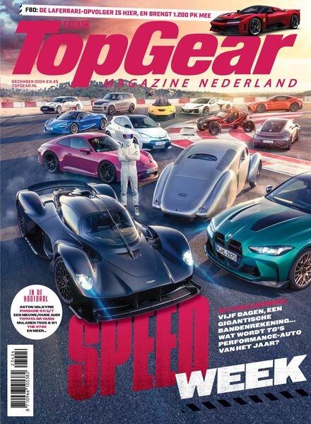 BBC Top Gear Netherlands – December 2024 Cover
