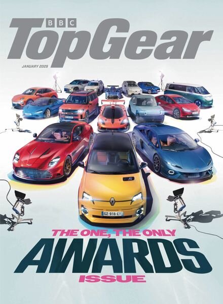 BBC Top Gear UK – January 2025 Cover