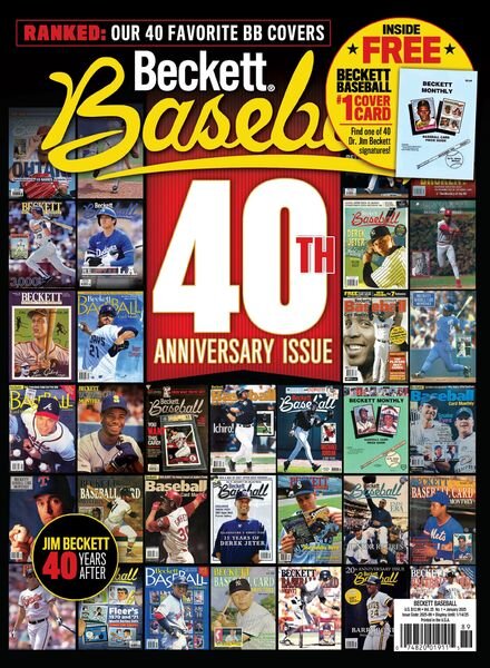 Beckett Baseball – January 2025 Cover