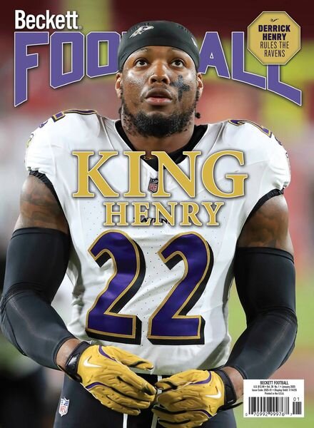 Beckett Football – January 2025 Cover