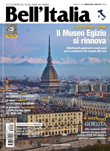 Bell’Italia – Gennaio 2025 Cover