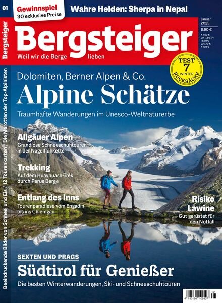 Bergsteiger – Januar 2025 Cover