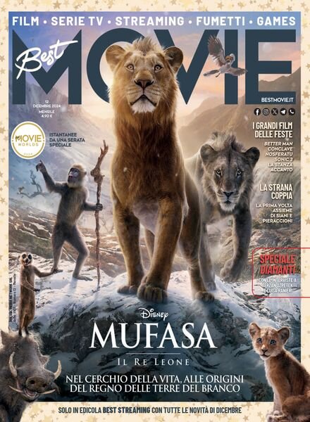 Best Movie – Dicembre 2024 Cover