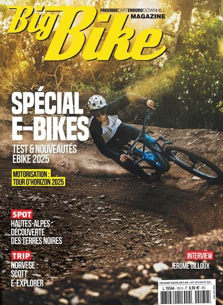 Big Bike Magazine – Decembre 2024 – Janvier-Fevrier 2025 Cover
