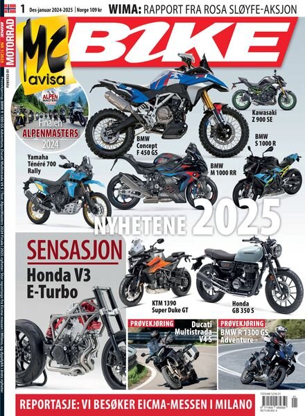 Bike Norge – Desember 2024 Cover