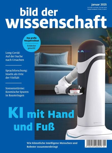 Bild der Wissenschaft – Januar 2025 Cover