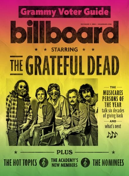 Billboard – December 7 2024 Cover