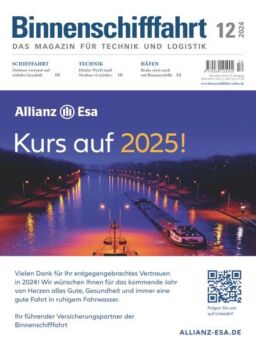 Binnenschifffahrt – Dezember 2024
