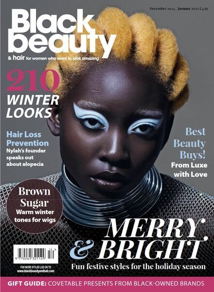 Black Beauty & Hair – December 2024-January 2025 Cover
