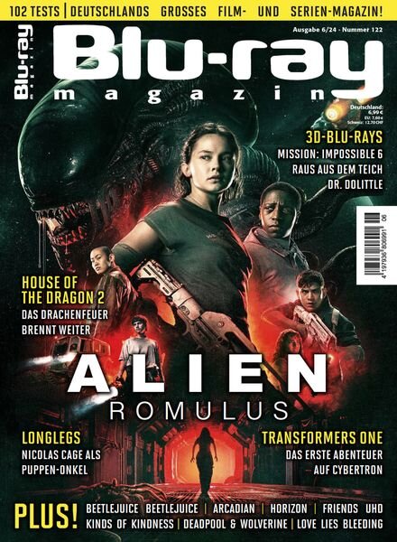 Blu-Ray Magazin – Ausgabe 6 2024 Cover