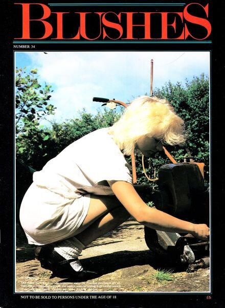 Blushes – Number 34 1987 Cover