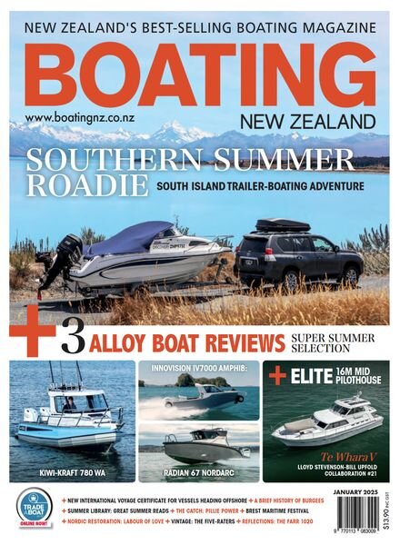 Boating New Zealand – January 2025 Cover