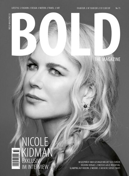 Bold The Magazine – Dezember 2024 Cover