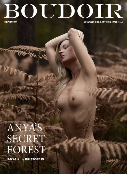 Boudoir Inspiration – December 2024 Artistic Nude Issue Cover