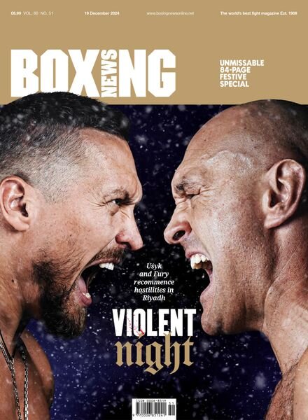 Boxing News – 19 December 2024 Cover