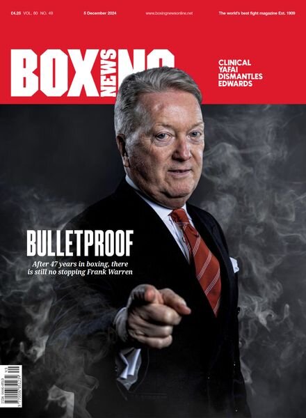Boxing News – 5 December 2024 Cover