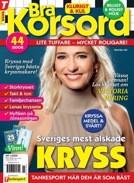 Bra Korsord – December 2024 Cover