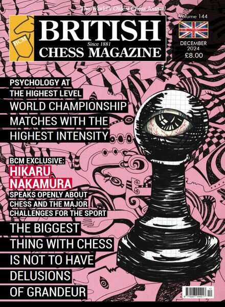 British Chess Magazine – December 2024 Cover
