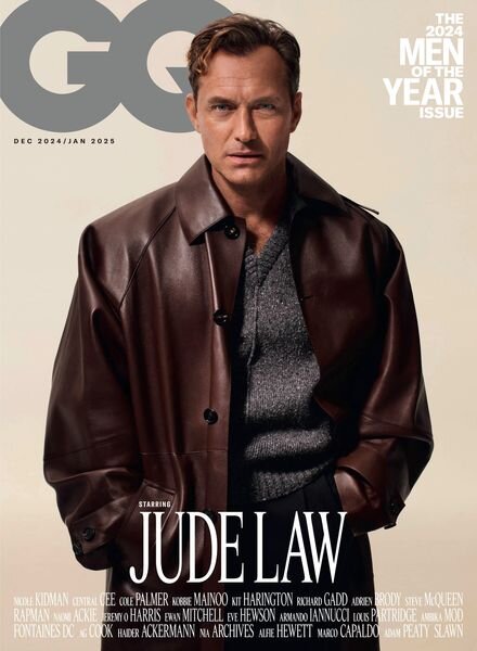 British GQ – December 2024 – January 2025 Cover