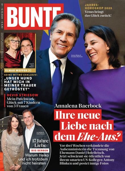 Bunte – 12 Dezember 2024 Cover
