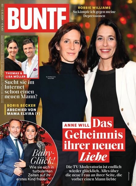 Bunte – 5 Dezember 2024 Cover