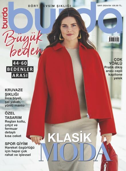 Burda Buyuk Beden – Kasim 2024 Cover