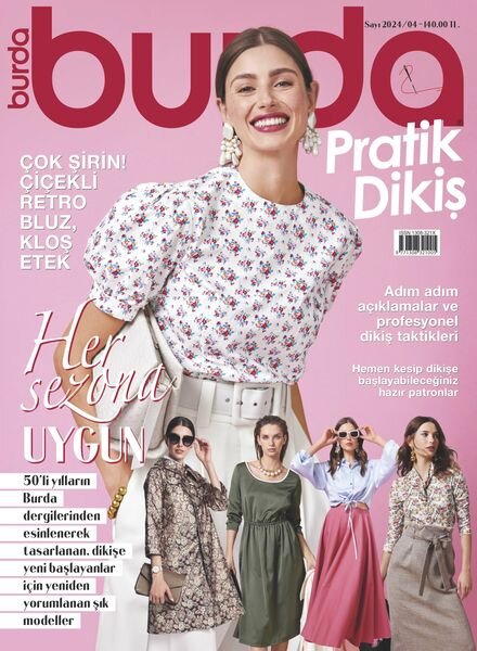 Burda Pratik Dikis – 8 Aralik 2024 Cover