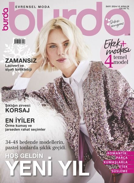 Burda Turkiye – Aralik 2024 Cover
