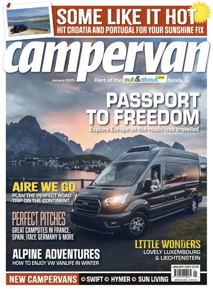 Campervan – January 2025 Cover