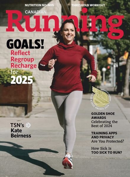 Canadian Running – January-February 2025 Cover