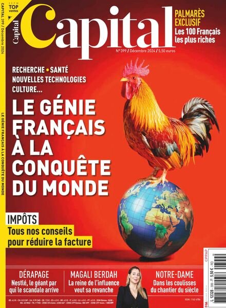 Capital France – Decembre 2024 Cover