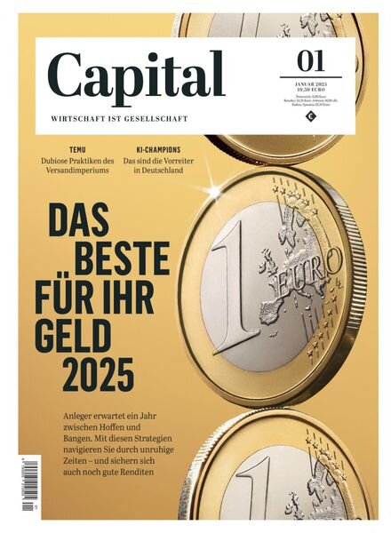 Capital Germany – Januar 2025 Cover