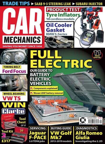Car Mechanics – January 2025 Cover