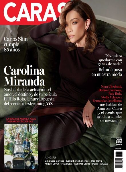 Caras Mexico – Enero 2025 Cover