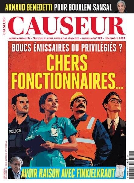 Causeur – Decembre 2024 Cover