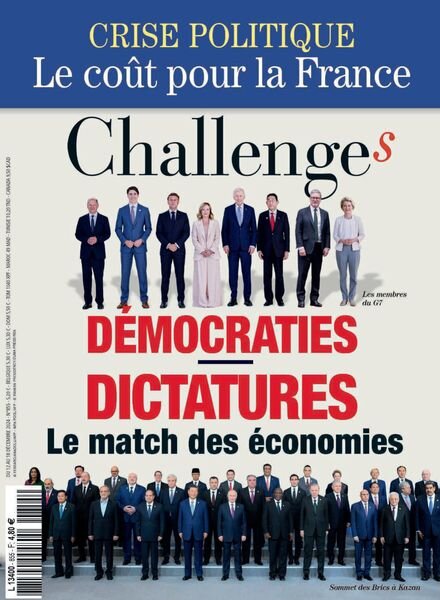 Challenges – 12 Decembre 2024 Cover