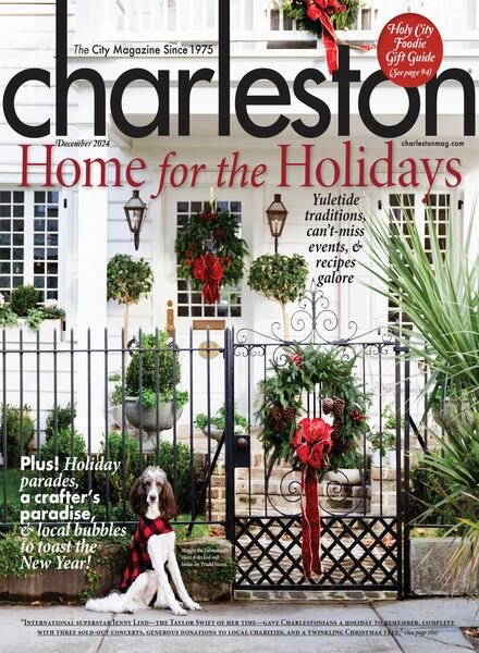Charleston Magazine – December 2024 Cover