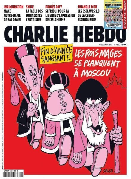 Charlie Hebdo – 11 Decembre 2024 Cover