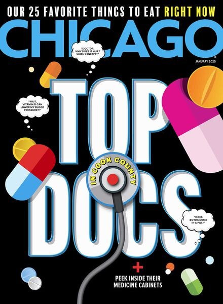 Chicago Magazine – January 2025 Cover