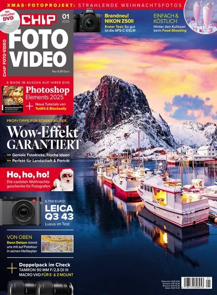 Chip Foto Video Germany – Januar 2025 Cover