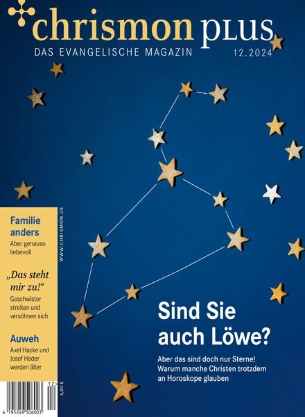 Chrismon Plus – Dezember 2024 Cover