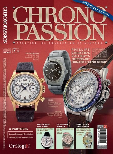 Chrono Passion – January-February-March 2025 Cover