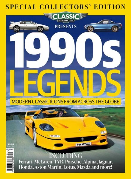 Classic & Sports Car Presents – 1990s Legends – December 2024 Cover