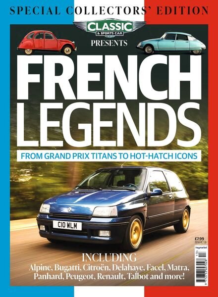 Classic & Sports Car Presents – French Legends 2024 Cover