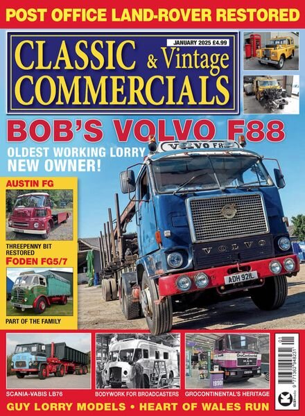 Classic & Vintage Commercials – January 2025 Cover