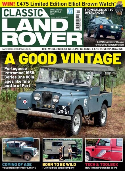 Classic Land Rover – January 2025 Cover