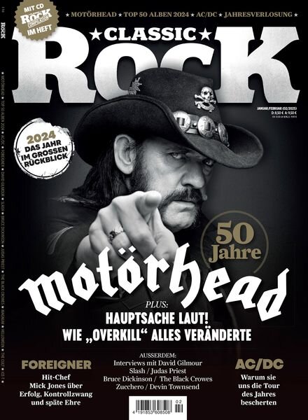 Classic Rock Germany – Januar-Februar 2025 Cover